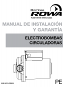 Manual de instalación circuladoras